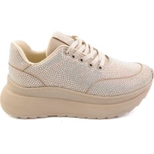 Bambi Bej  Kadın Sneaker K01709060387