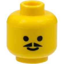 LEGO Minifigür Parçaları: Kafa: 3626P03