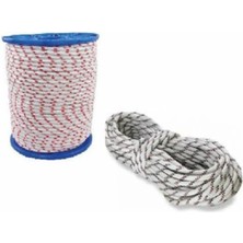 Mikasso 10 Metre 10 mm Kalınlık Örgü Ip Halat Çadır Branda Tente Bağlama Iskota 10 mm 10