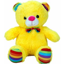 NessiWorld S00002962 Eluş Ayı Renkli Kurdelalı 30CM.6R. -Sun