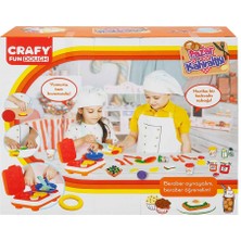 NessiWorld Crafy Pazar Kahvaltısı Oyun Hamuru Seti 300 G 23 Parça