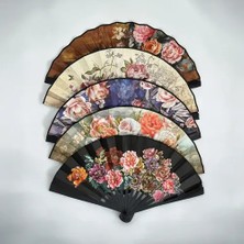 Ett 12LI 3 Model Desenli Yelpaze Seti