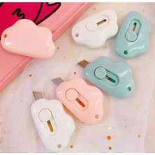 Mikasso Sevimli Bulut Tasarımlı Mini Maket Bıçağı 1 Adet
