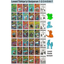 Timaş Çocuk Levent Türkiye'yi Geziyorum Hikaye Seti 1 - 2 - 3 - 4  -5 - 6 - 7 (8+ Yaş)