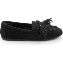 Bambi Siyah  Kadın Loafer Ayakkabı K01936071072