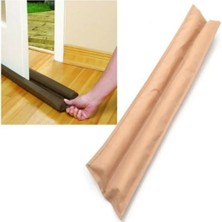 Mikasso Çift Taraflı Kapı Altı Rüzgar Koku ve Böcek Önleyici Koruyucu Strafor Krem