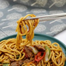 Mikasso Kore Metal Paslanmaz Orijinal Kore Yemek Çubuğu Chopstick Metal Metalik