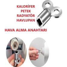 Mikasso Anahtar Petek Radyatör Hava Alma Anahtarı Havlupan Purjör Kalorifer Tamir Aparatı