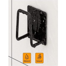 Mikasso Bulaşık Süngeri Tutacağı Evye Düzenleyici Telli Bulaşık Süngeri Tutucu Askı 1 Adet Metal Siyah Tr