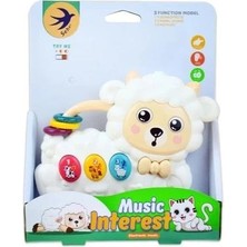 NessiWorld 855-201D Pilli Müzikli Kuzu -Zrv