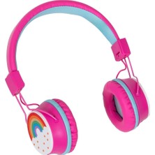 NessiWorld S01002605 -Sun-Gle-Ech-Kulaklık Mikrofonlu Katlanabilir Kablosuz Gökkuşağı Resim