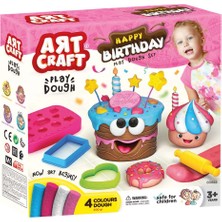 NessiWorld Art Craft Doğum Günü Oyun Hamuru Seti 10 Parça