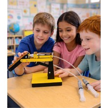 Lapin Eğitim Hizmetleri Hidrolik Sistem - Kendin Yap Stem Bilim ve Deney Seti – Dıy Montessori Eğitim – Maker Set