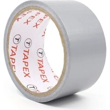 Mikasso Gri Suya Dayanıklı Flex Tape Tamir Bandı Çadır Bant 48X10 mt