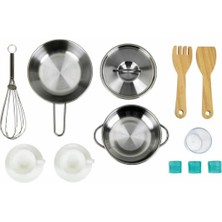 NessiWorld Sesli ve Işıklı Ahşap Mutfak Seti