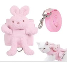 Ett Peluş Ayıcıklı Göğüs Gezdirme Tasması Seti