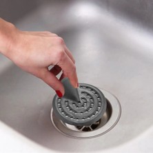 Mikasso Silikon Lavabo Küvet Süzgeci - Banyo Gider Tıpası - Lavabo Tıkacı Plastik