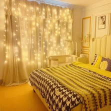 Ett 8 Fonksiyonlu Uzaktan Kumandalı Günışığı Perde Peri LED