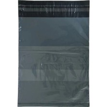 Mikasso Cepli Kargo Poşeti - 18X25 cm - Gri - 100 Adet Gri 18 x 23