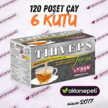 Tisan Tihveps Kayısı Aromalı Çay | Form Çay | 120 Poşet Çay