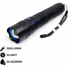 Argeus Şarj Edilebilir El Feneri - Wison - 5000 Lümen - 50 Watt