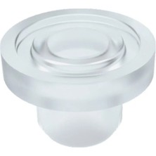 Mikasso Cam Vida Delik Pulu (Kapsülü) Şeffaf 50 Adet