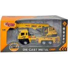 NessiWorld XX992-02AB Çek Bırak Işıklı ve Sesli Kule Vinç 1:28-Vardem Oyuncak