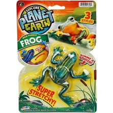 NessiWorld Jaru Planet Earth Esnek Hayvanlar Kurbağa -Yılan-Kertenkele 1 Adet