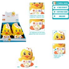 NessiWorld JLG-855-144A Işıklı ve Müzikli Ördek Bebek -Vrd