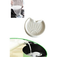 Mikasso Tencere Kaynama Seramik Süt Taşırmaz Milk Saver Plastik Gri