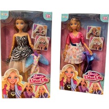 NessiWorld SH40812 11,5" Moda Oyuncak Bebek-Zrv