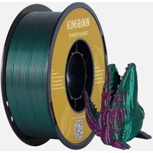 Kingroon Silk Üç Renk (Tri-Color) Pla Filament Kırmızı-Yeşil-Mavi  High Speed (600MM/S) - Bambu Lab ve K1 Uyumlu - 1.75MM 1 kg