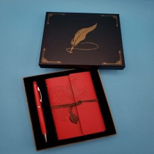 Ett Defter Kalem Kırmızı Renk