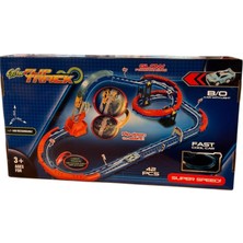 NessiWorld SH40594 Şarjlı Fosforlu Racing Set 42 Parçalı-Zrv