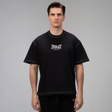 Everlast Dot Collection Comfort Fit Siyah Erkek Tişört