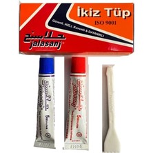 Mikasso Epoksi Yapıştırıcı- Ikiz Tüp Plastik Çelik Yapıştırıcı Arap Yapıştırıcı 2li Tüp