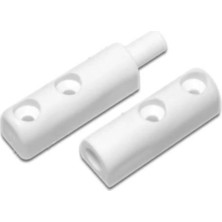 Mikasso Pvc Sineklik Menteşesi Beyaz 10 Adet Plastik