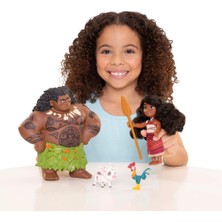 NessiWorld Disney Moana 2 Moana ve Maui Oyun Seti 15 cm