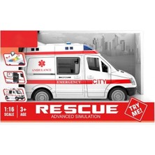 NessiWorld WY590E Işıklı Sesli Ambulans -Psf