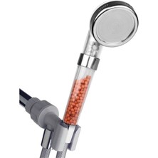 Mikasso Boncuklu Duş Başlığı Terapi Relax Duş Başlığı Spa Duş Başlığı Anyon Spa Kalsiyum Filtreli