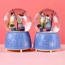 Ett Işıklı Müzikli Kar Küresi