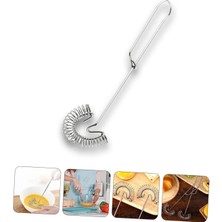 Mikasso Spiral Yaylı Pratik Yumurta Çırpıcı Tel Kek Kurabiye Tatlı Kolay Çırpma Sunum Seti Ev & Mutfak Çelik