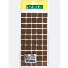 Mikasso Yapışkanlı Kare Keçe 20X20 mm Kahverengi