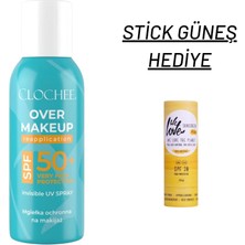 Clochee Spf 50+ Makyaj Üstü Güneş Koruyucu Sprey – Görünmez Uv Koruma – 75 ml