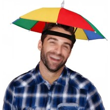 Ett Gökkuşağı Kafa Şemsiyesi