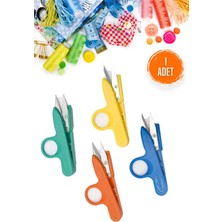 Mikasso Iplik Temizleme Makası 1 Adet Keskin Uçlu El Işi Terzi Dikiş Kumaş Kağıt Kesimi