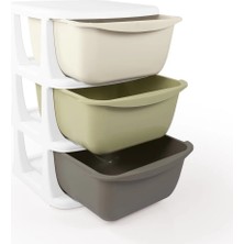 NessiWorld 3 Çekmeceli Saklama Ünitesi