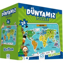 NessiWorld Dünyamız 24 Parça Yer Puzzle
