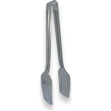 Mikasso Paslanmaz Çelik Pasta/börek Servis Maşası - 23 cm Paslanmaz Çelik Gri