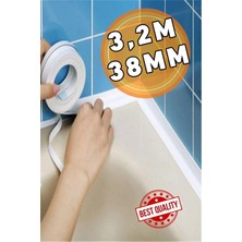 Mikasso Su Sızdırmaz Geçirmez 3,2m Bant Lavabo Küvet Kenar Bandı Küvet Duş Mutfak Pencere Yalıtım Bandı Beya